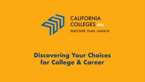 Discovering Your Choices for College & Career