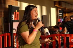 Get Lit student poet performing at METRO ARTS X SUMMERTIME in Los Angeles