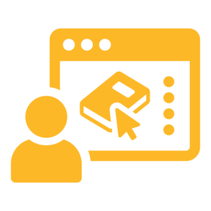 Web access to knowledge icon