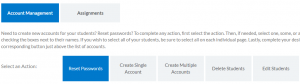 Creating Basic Student Accounts