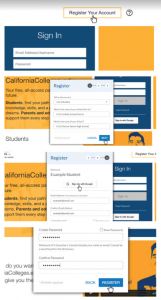 Register Student Account
