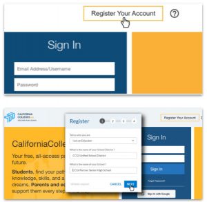 Requesting & Registering Educator Accounts